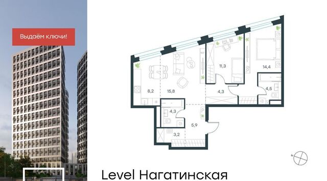 метро Нагатинская наб Нагатинская муниципальный округ Нагатино-Садовники фото
