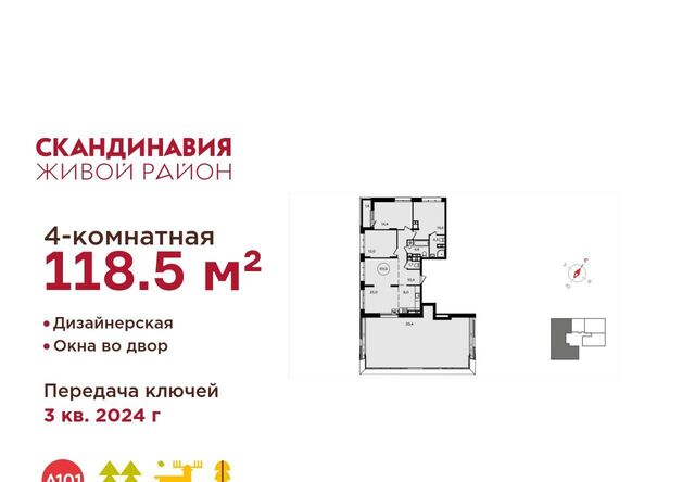 п Сосенское ЖК Скандинавия 22/4 фото
