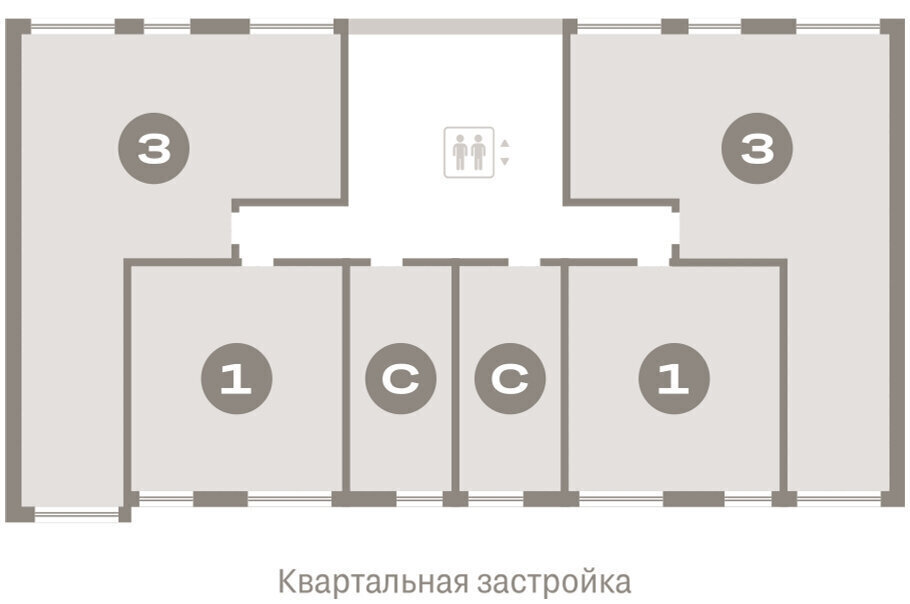 квартира г Тюмень ул Мысовская 26к/1 Центральный административный округ фото 2