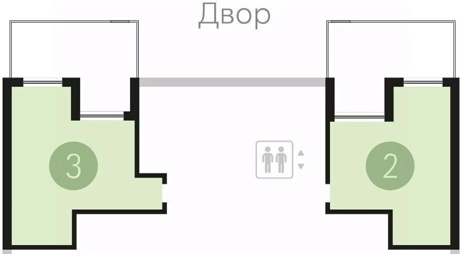 квартира г Тюмень р-н Центральный ул Газовиков 40 ЖК Европейский Центральный административный округ фото 2