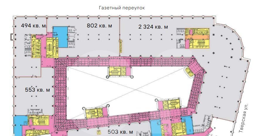 офис г Москва метро Охотный Ряд ул Тверская 7 фото 5