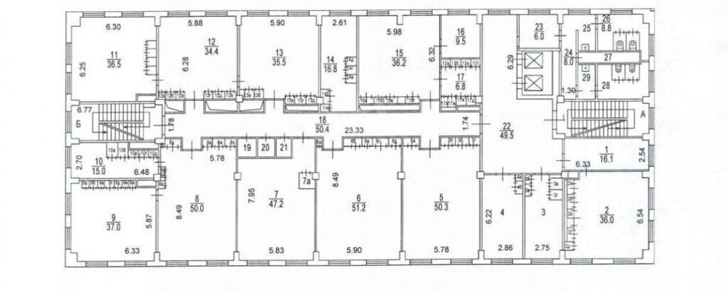 офис г Москва метро Алексеевская ул 3-я Мытищинская 3с/1 фото 21