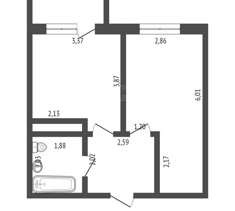 квартира г Тюмень ул Тальниковая 3 фото 1