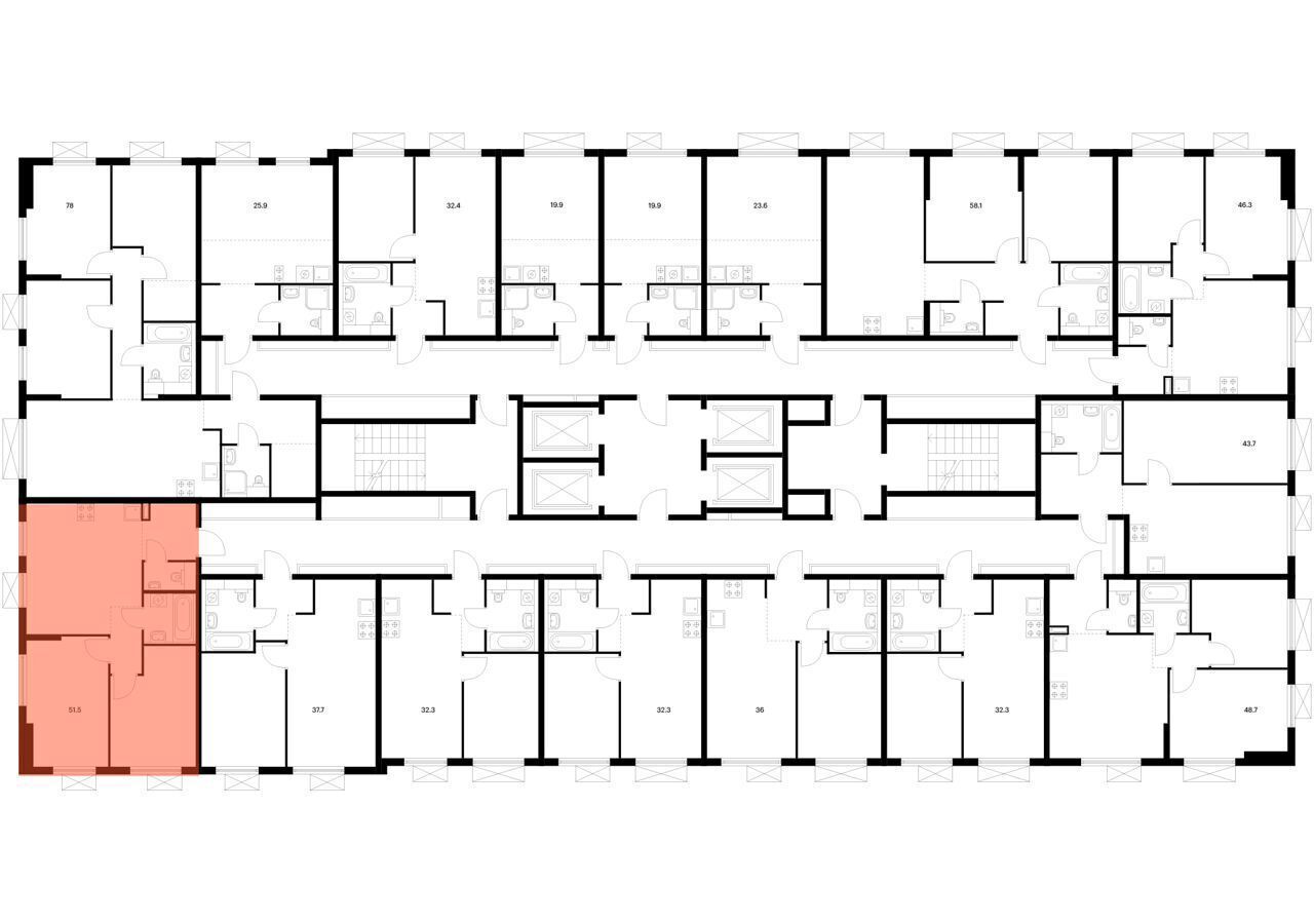 квартира г Москва ул Новая 1/10 Котельники, корп. 11-12, Московская область фото 2