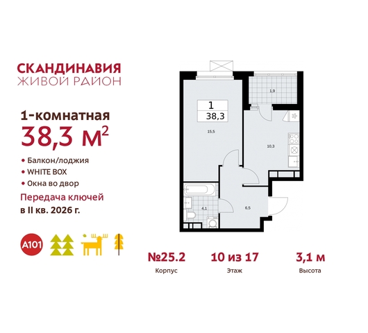 дом 25/2 жилой район «Скандинавия» Сосенское, Бутово фото