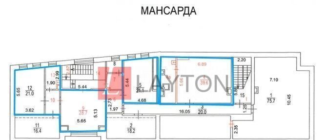 офис г Москва метро Тургеневская пер Бобров 4с/2 муниципальный округ Красносельский фото 5