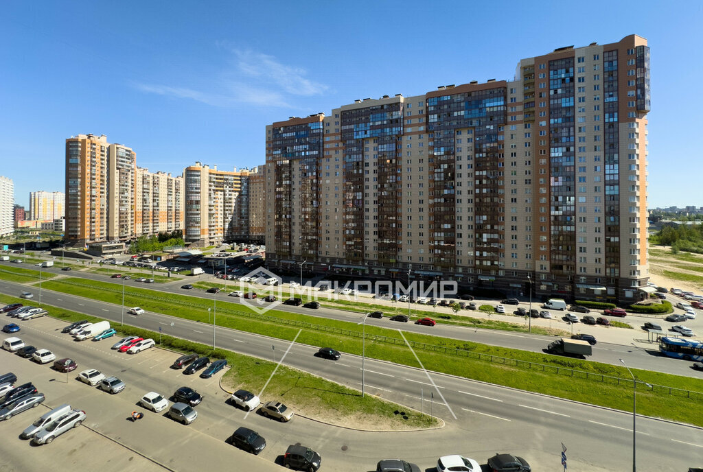 квартира г Санкт-Петербург метро Комендантский Проспект пр-кт Шуваловский 41к/1 ЖК «Юбилейный квартал» округ Коломяги фото 19