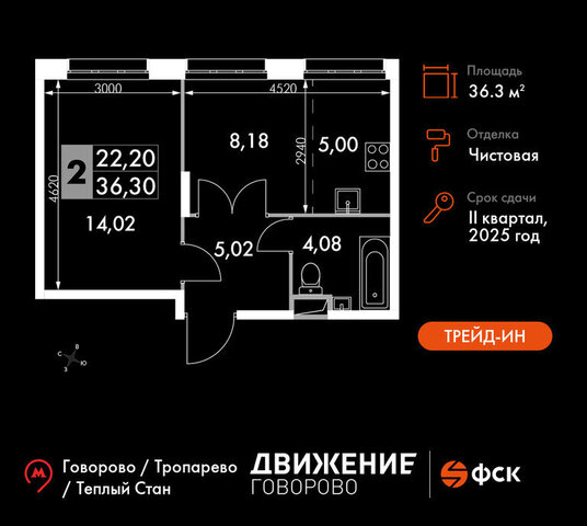 г Щербинка квартал № 1 ЗАО район Солнцево № 3, жилой комплекс Движение. Говорово, к 2 фото