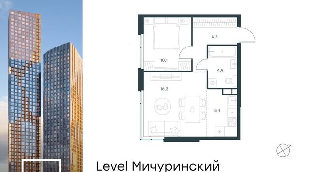 ЖК Левел Мичуринский фото