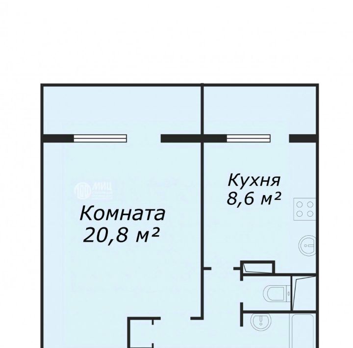 квартира г Москва метро Солнцево пр-кт Солнцевский 23к/1 муниципальный округ Солнцево фото 19