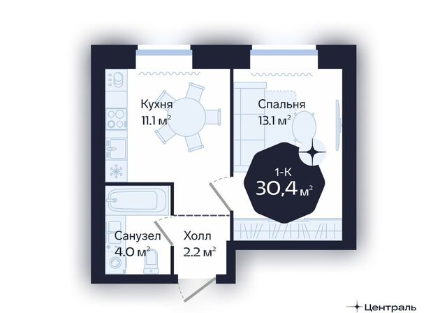 р-н Центральный ул Новгородская 20 ЖК «Да. Квартал Централь» Центральный административный округ фото