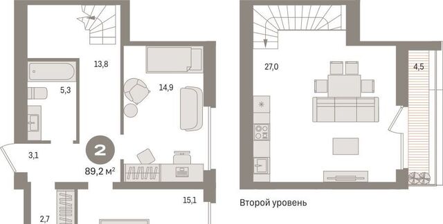 квартира ЖК квартал Новин 35-й фото