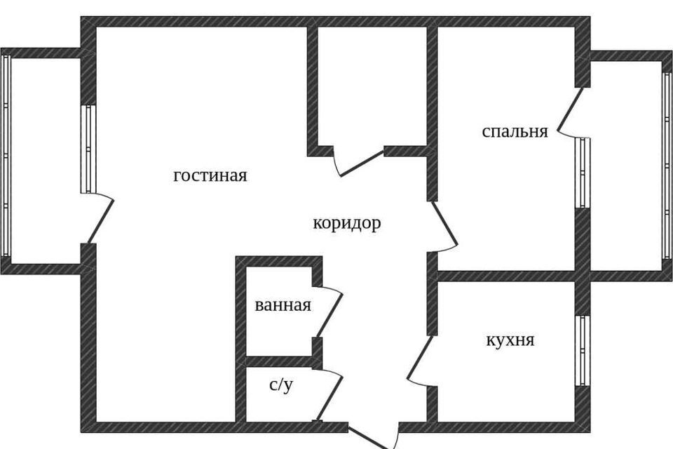 квартира г Амурск пр-кт Октябрьский 6 Амурский район фото 10