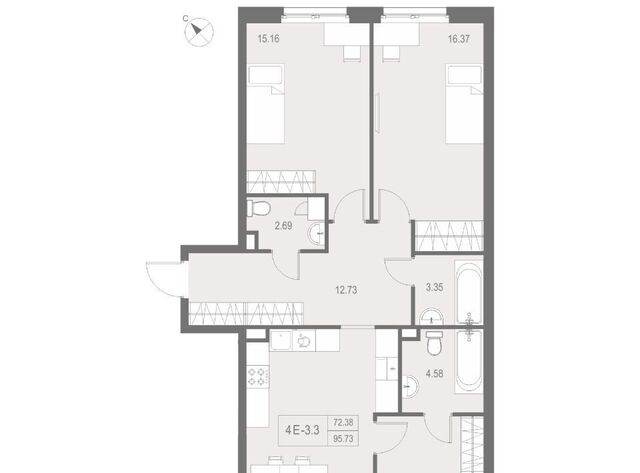 метро Елизаровская р-н Невский наб Октябрьская 40к/4 фото