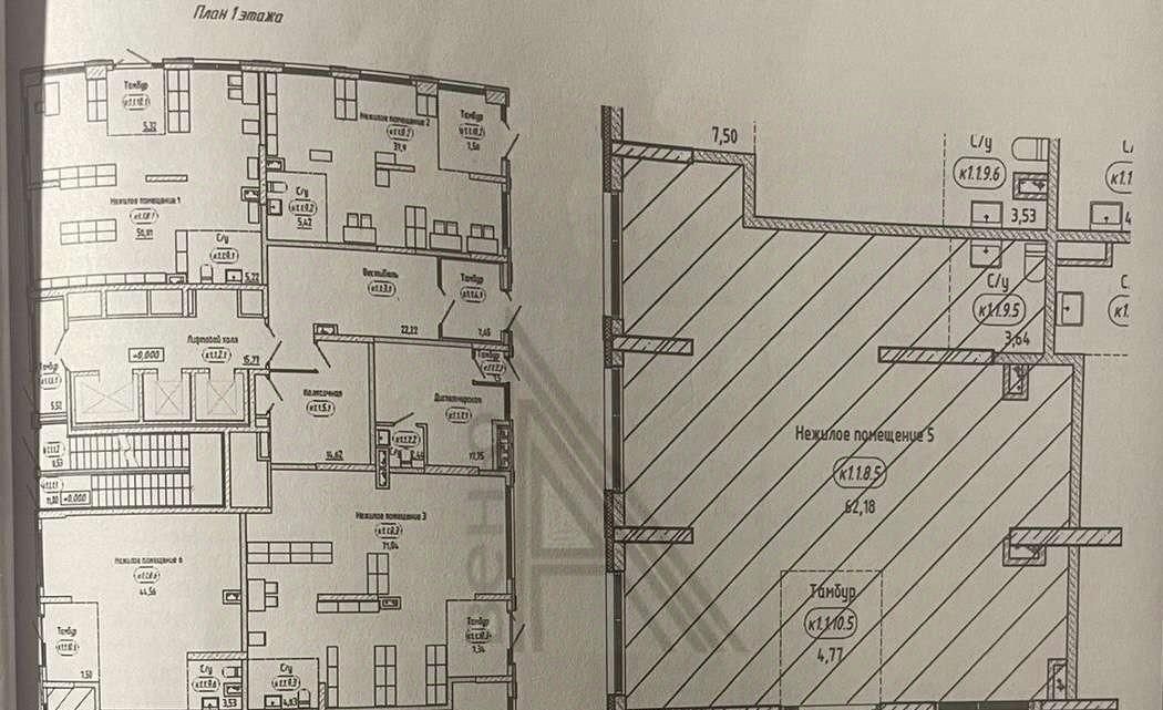 торговое помещение г Воронеж р-н Центральный ул Ломоносова 116ю фото 2