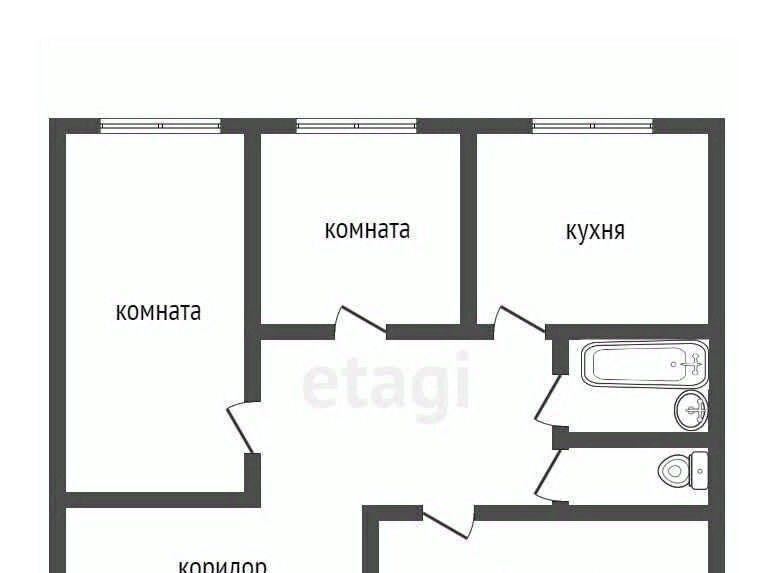 квартира р-н Волховский г Волхов ул Юрия Гагарина 34к/3 фото 16