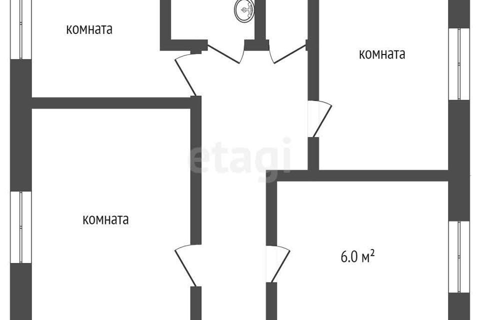 квартира г Ростов-на-Дону ул Заводская 4 городской округ Ростов-на-Дону фото 7