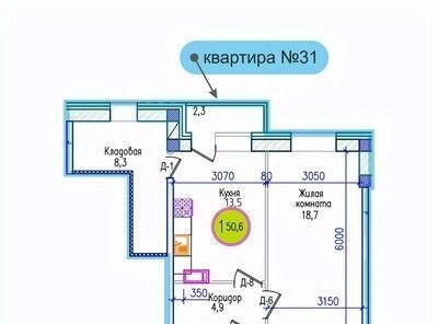 квартира г Мурманск р-н Первомайский ул Шевченко фото 1