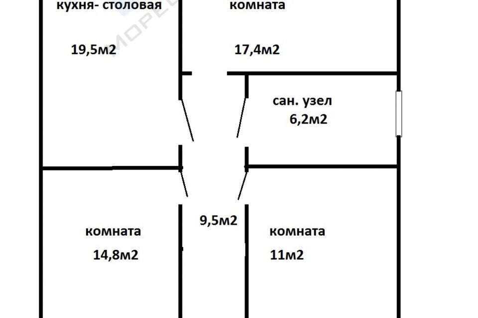 дом р-н Динской станица Новотитаровская фото 7