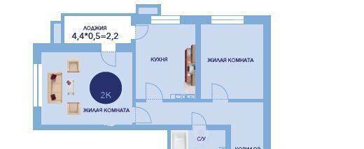 квартира р-н Анапский г Анапа ул Ленина 241к/1 фото 1
