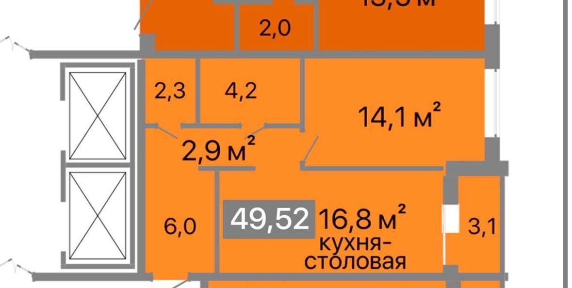 квартира г Тамбов р-н Октябрьский ул Запрудная 8 Дом по ул. Запрудная фото 1