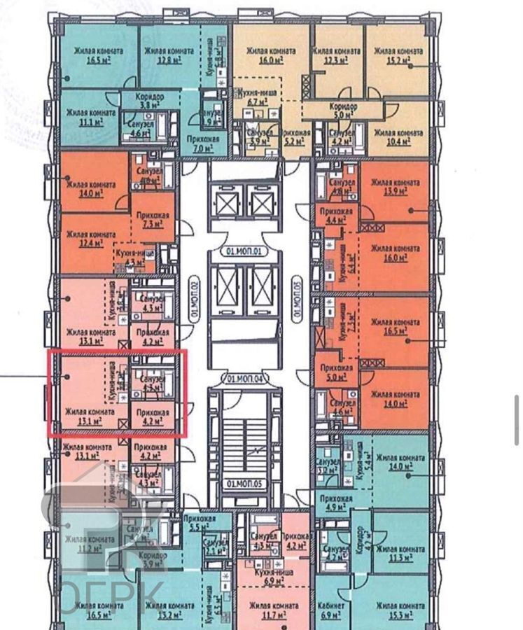 квартира г Москва метро Алексеевская ул Бочкова 11а ЖК iLove корп. 4 фото 2