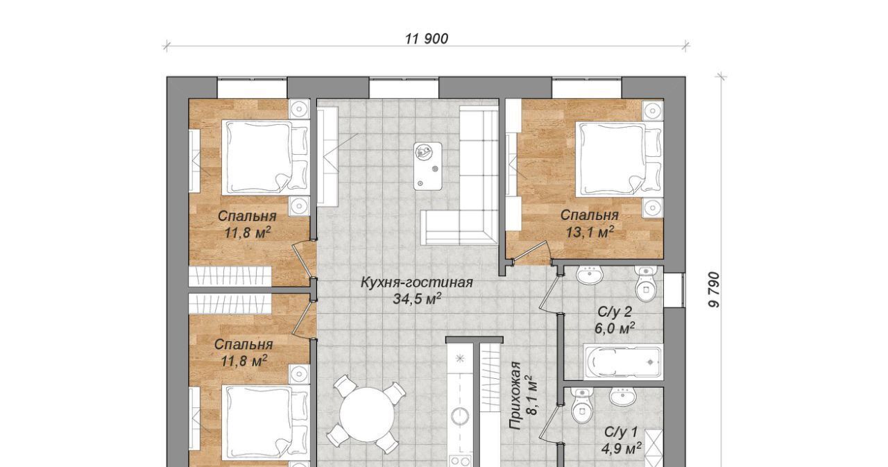 дом городской округ Солнечногорск д Судниково 63 фото 5