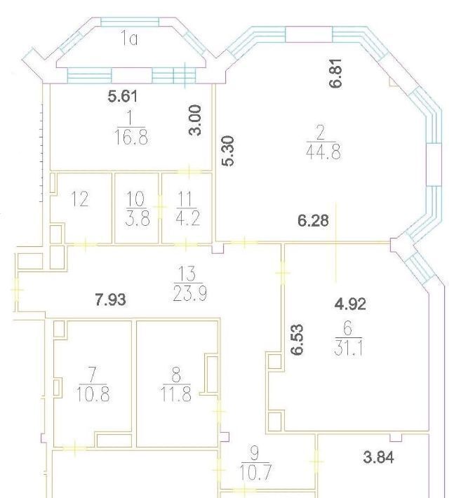 квартира г Москва метро Арбатская туп Хлыновский 4 фото 29