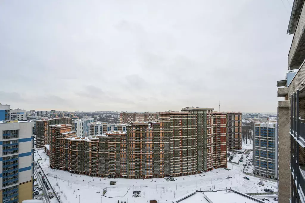 квартира г Санкт-Петербург метро Пионерская пр-кт Коломяжский 15 к 1, Ленинградская область фото 18