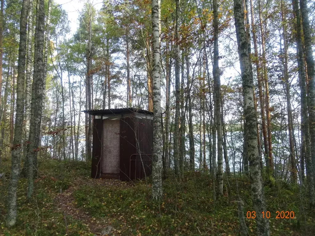 дом р-н Приозерский п Мельниково СНТ Ветеран территория, б/н фото 20