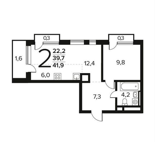 квартал № 1 р-н Десёновское, № 61., корп. 6, п. Десеновское фото