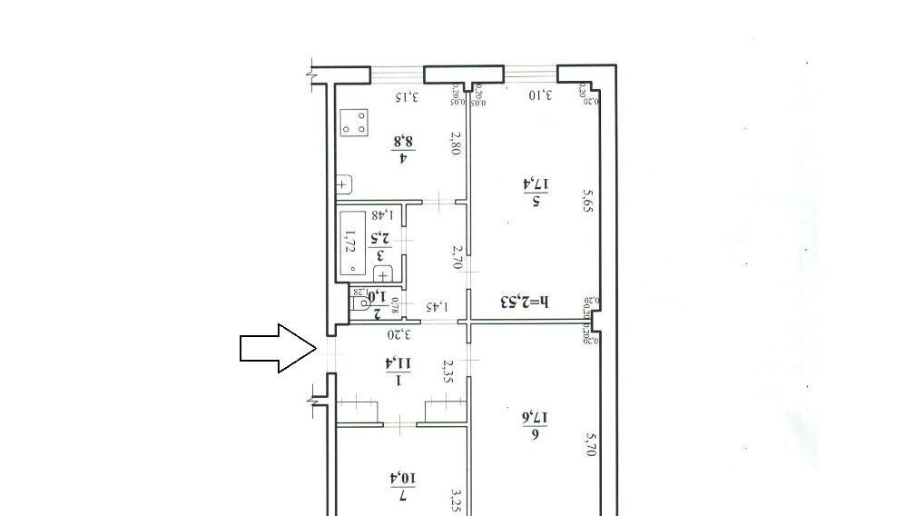 квартира г Чита р-н Ингодинский мкр 1-й 7 фото 27