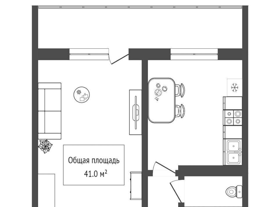 квартира р-н Конаковский г Конаково ул Энергетиков 28б фото 2