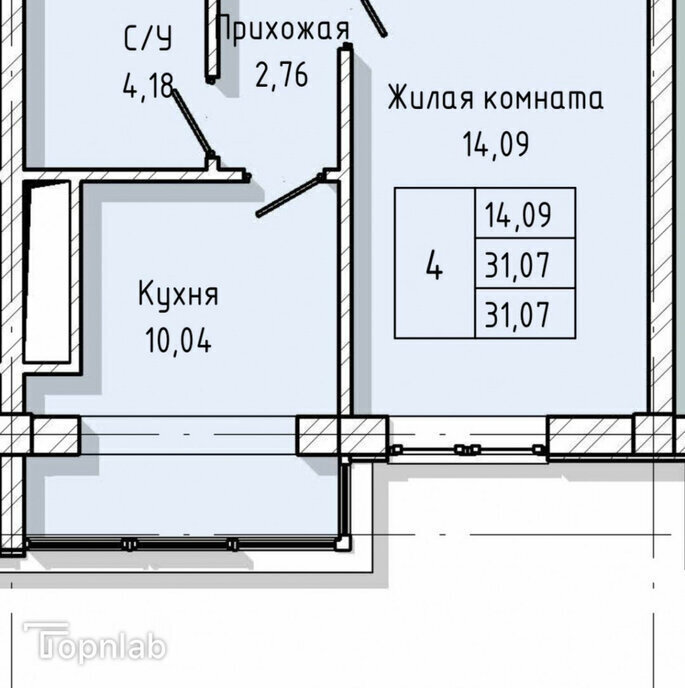 квартира г Нальчик ул Тарчокова 127б фото 3