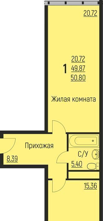 квартира р-н Туапсинский г Туапсе ул Свободы 7а фото 1