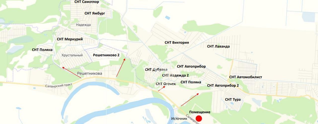 торговое помещение г Тюмень р-н Центральный тракт Салаирский 3 километр, 11-й фото 8