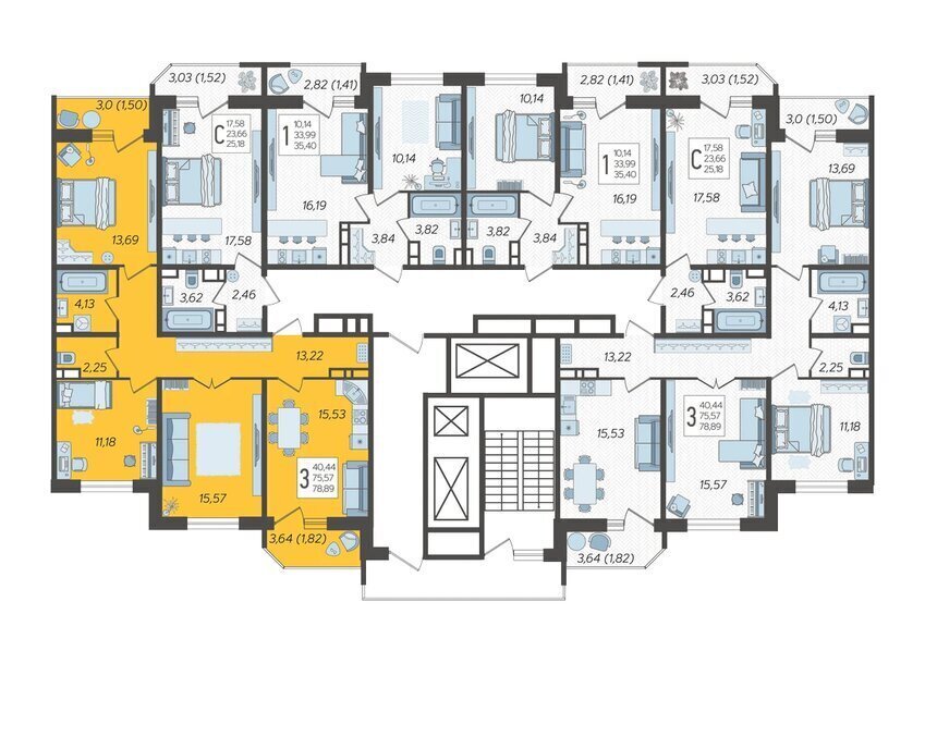 квартира г Краснодар р-н Карасунский ул Уральская 87/7 фото 2