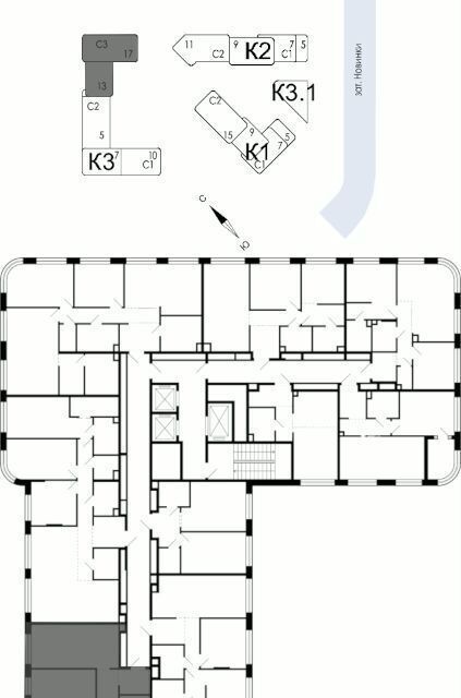 квартира г Москва метро Нагатинская ул Автозаводская 23/64 квартал Shagal муниципальный округ Даниловский фото 2