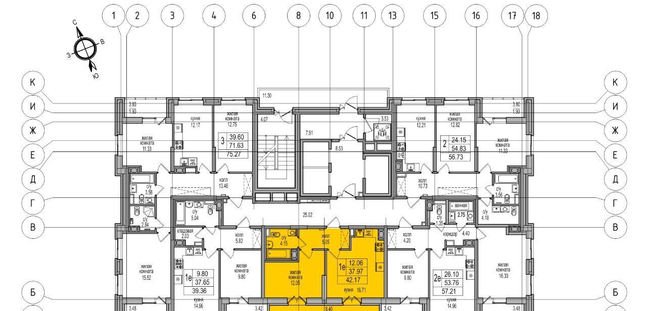 квартира г Санкт-Петербург п Парголово проезд Толубеевский 32 метро Парнас фото 2