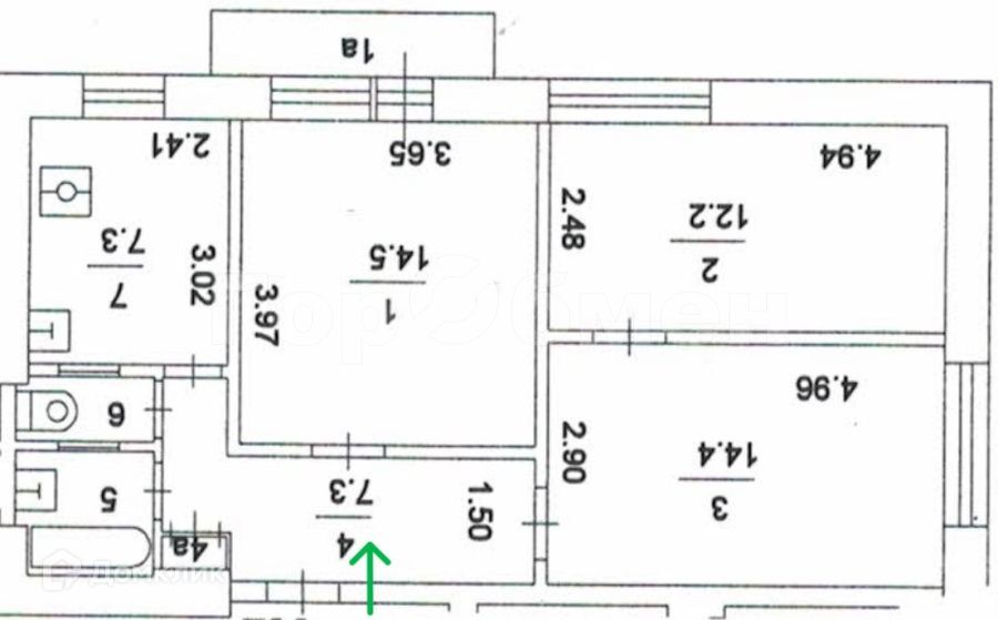 квартира г Москва ул Дружбы 2/19 Западный административный округ фото 3