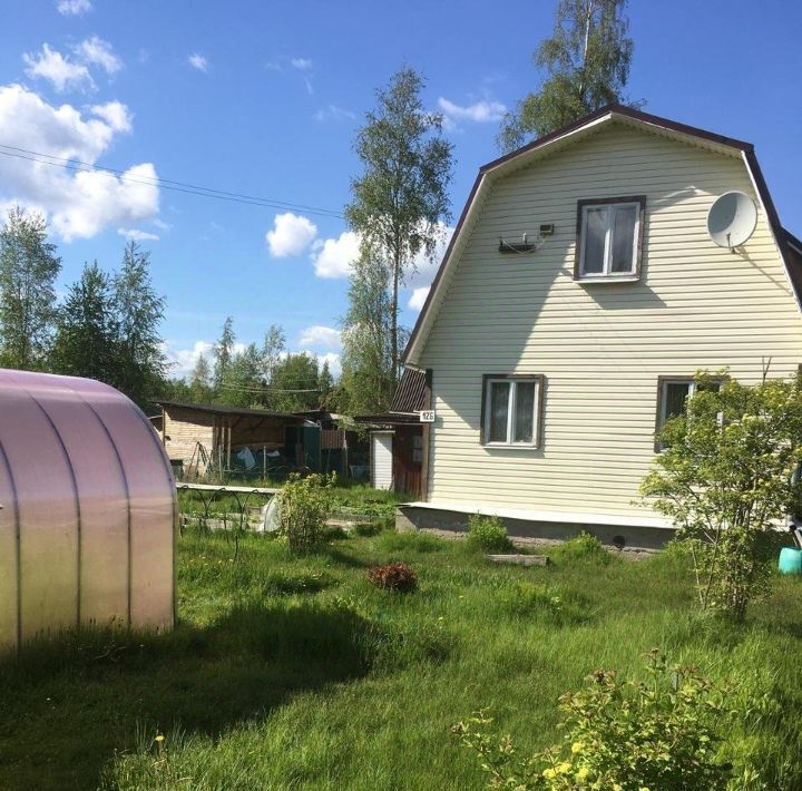 дом р-н Приозерский дп Массив озеро Комсомольское снт Климовец Плодовское с/пос, Парнас, 88 фото 2