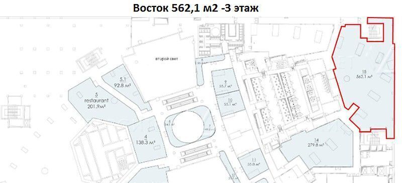 свободного назначения г Москва ММДЦ Москва-Сити наб Пресненская 12 фото 11