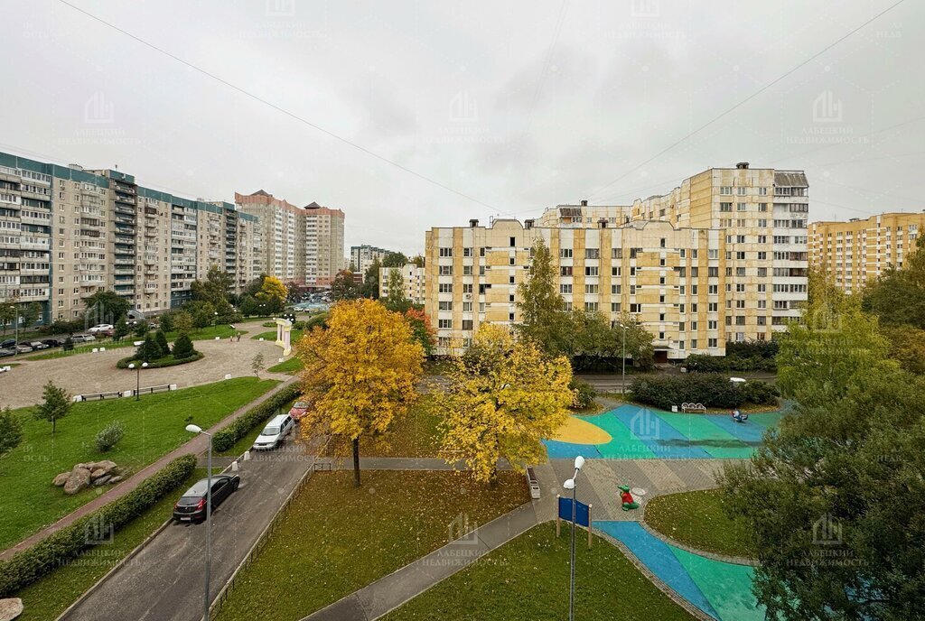 квартира г Санкт-Петербург метро Комендантский Проспект пр-кт Авиаконструкторов 20к/3 фото 11