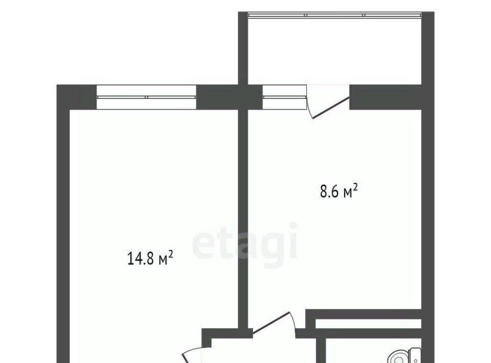 квартира г Краснодар р-н Прикубанский ул Домбайская 55к/3 фото 10