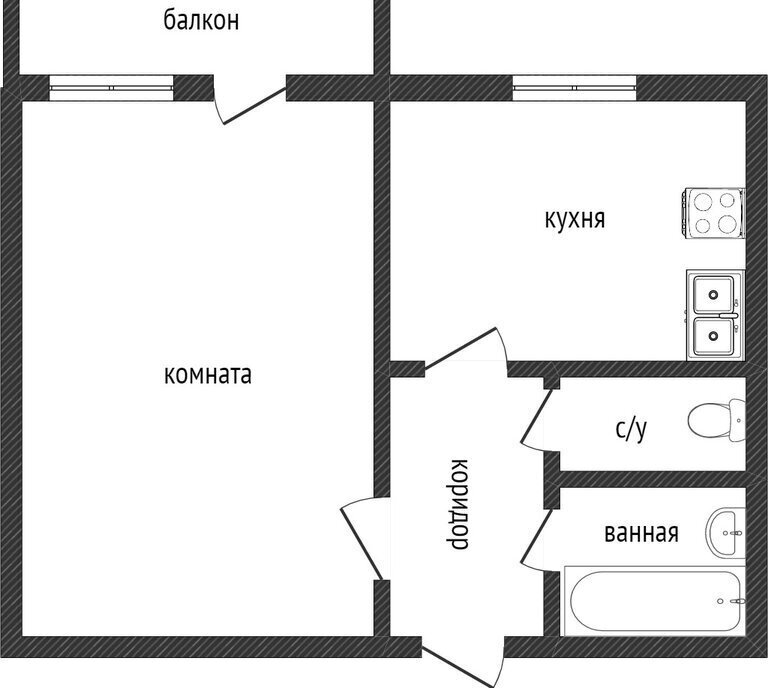 квартира г Нижний Тагил р-н Тагилстроевский ш Черноисточинское 35 фото 21