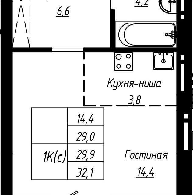 квартира г Барнаул р-н Центральный ул Чернышевского 189/1 городской округ Барнаул фото 1