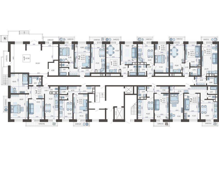 квартира г Краснодар микрорайон 9-й километр ул Ярославская 115/5 фото 2