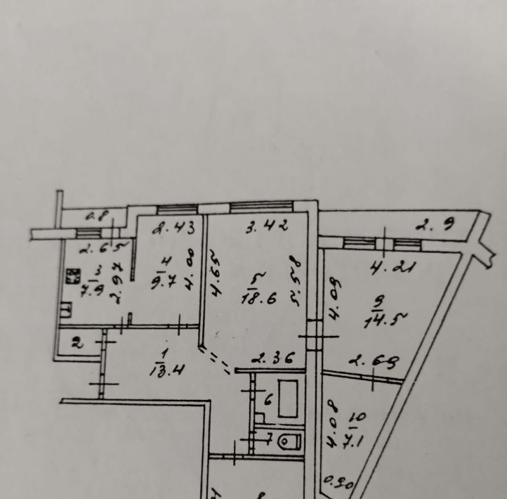 квартира г Тверь р-н Московский б-р Гусева 47к/2 фото 19