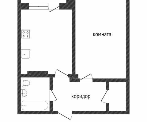 квартира г Воронеж р-н Левобережный Старый Машмет ул Костромская 8 фото 11