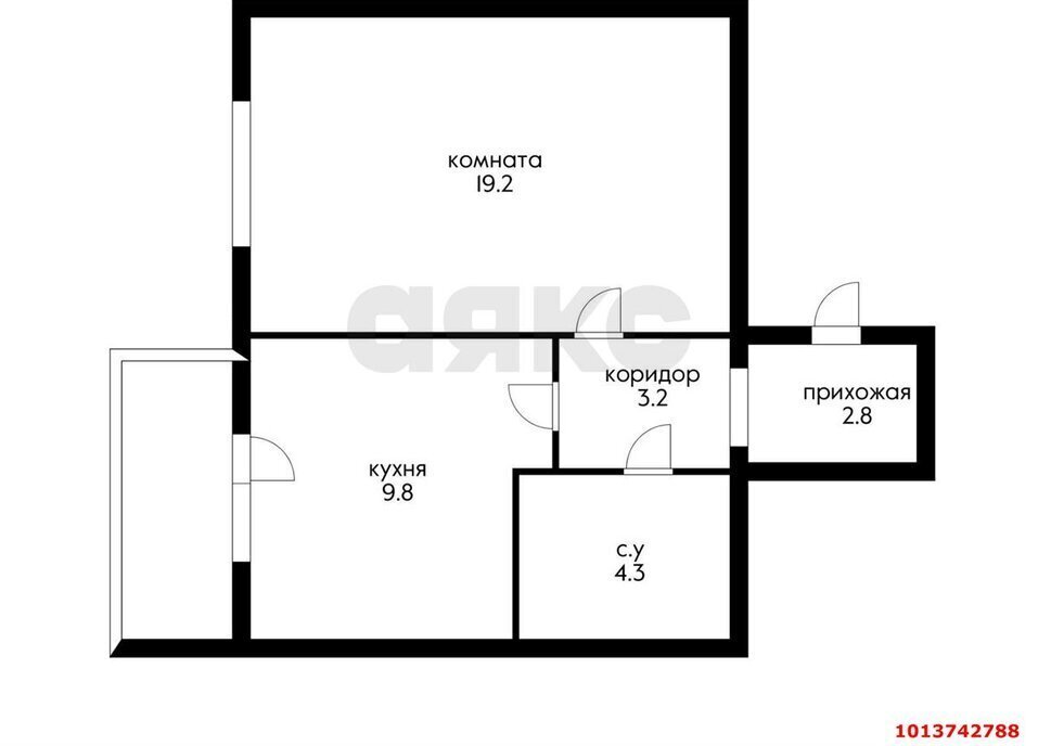 квартира г Краснодар ул 1-го Мая 428 фото 9